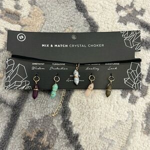 Mix and Match Crystal Choker